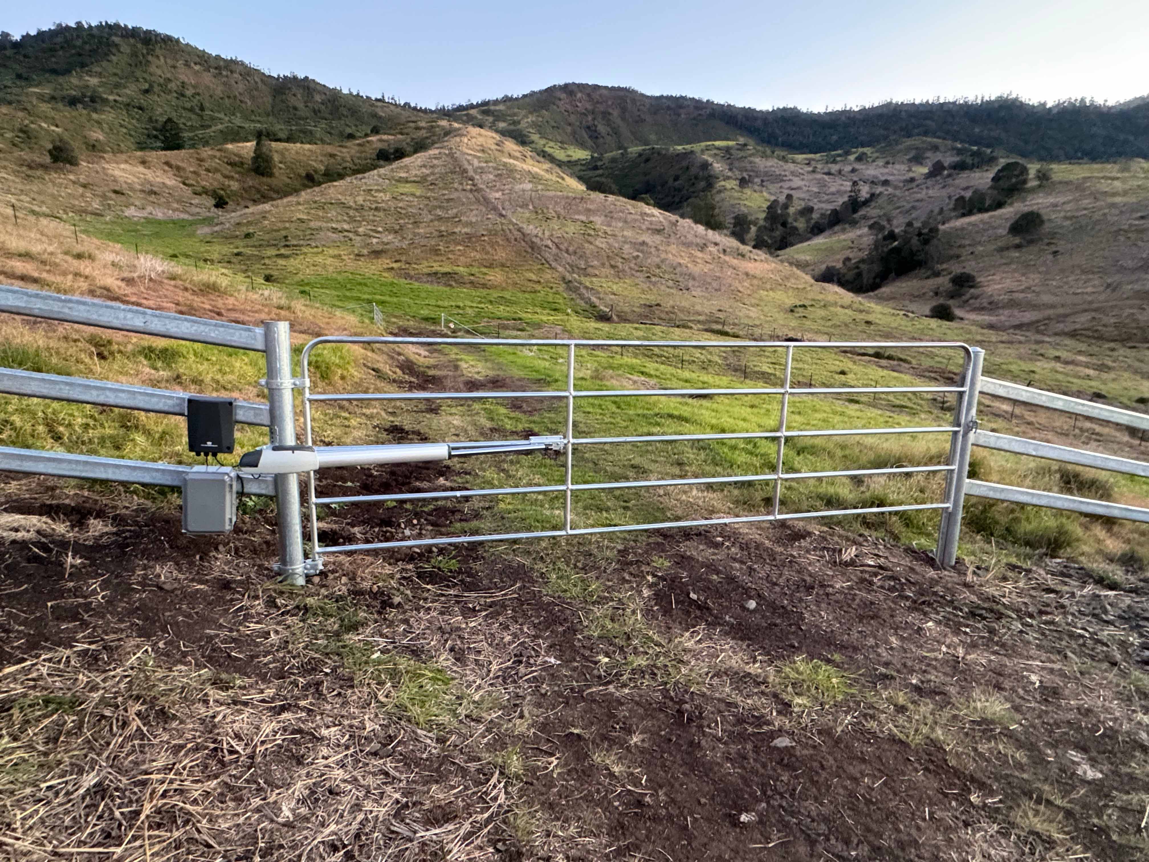 Australian farm gate opener